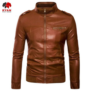 Vestes en cuir sur mesure pour hommes, couleurs unies, logos personnalisés, grandes tailles, vestes respirantes de Ryan Pro Gear - Product Image 6
