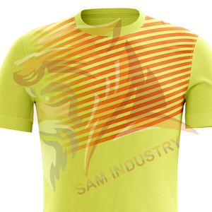 Latest Design New Style Quick Dry Sportswear Soccer Jersey 100% Polyester Material Made Soccer Jersey - Product Image 5
