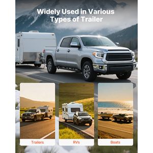 Lucchetto Antifurto per Gancio Traino da 2 Pollici Ultra Resistente con 3 Chiavi Anti-Scasso Compatibile con Ganci di Traino - Product Image 5