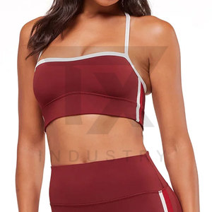 Hot Selling Breathable Seamless Sports Bra <b>Top</b> Fitness Solid Plus Size Sports Bra - Product Image 4