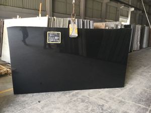 Grande dalle de granit noir absolu 100 % naturel de qualité supérieure, polie, durable, design moderne, tailles personnalisées, garantie à vie sur site - Product Image 3