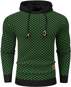 เสื้อฮู้ดผู้ชาย ผ้าฟลีซ โพลีเอสเตอร์ คอตตอน อุ่นสบายสำหรับฤดูหนาว สไตล์ลำลอง สตรีทแวร์ ออกกำลังกาย เล่นกีฬา เป็นมิตรกับสิ่งแวดล้อม ระบายอากาศได้ดี มีกระเป๋า  ย้อมสีพื้น - Product Image 3