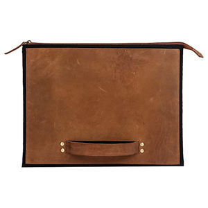 Lightweight Genuine Leather <b>Laptop</b> <b>Sleeve</b> with Handle Closure Backpack Compatible for 13-15 Inch Devices Daily Use - Product Image 4