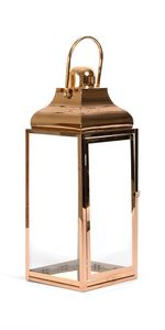 The METAL WAVE Handmade Iron <b>Hurricane</b> Hanging <b>Lantern</b> Garden Outdoor Easy-to-Place Candle Holder for Christmas Decor - Product Image 5