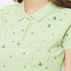 Chemises polo pour femmes, respirantes, à séchage rapide, à manches courtes, coupe ajustée, pour le sport, l'entraînement, la course à pied, la remise en forme - Product Image 6