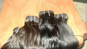 100% cabello humano indio natural crudo sin procesar trama única Remy 100 gramos al por mayor suelta onda profunda a granel - Product Image 3