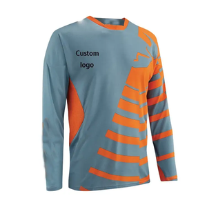เสื้อเจอร์ซีย์มอเตอร์ครอสสำหรับผู้ใหญ่ไซส์ใหญ่ รุ่นใหม่ สไตล์ BMX สำหรับปั่นจักรยานเสือภูเขาและวิบาก ซับเหงื่อได้ดี ผลิตจากโพลีเอสเตอร์ %  พร้อมอุปกรณ์ป้องกัน - Product Image 2