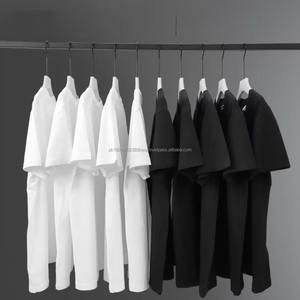 Camiseta de Manga Corta de Algodón Peinado para Hombre y Mujer, con Logotipo Bordado Personalizado OEM, Diseño Transpirable Disponible - Product Image 5