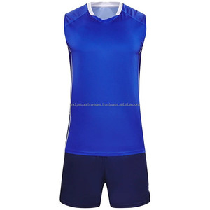 Ensemble d'uniformes de volley-ball personnalisés, impression par sublimation, 100% polyester, respirant, séchage rapide - Product Image 4