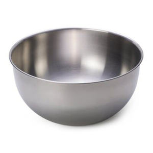 Bol de service en acier inoxydable au design moderne, poli, design minimaliste, passe au lave-vaisselle, bol de service alimentaire, bols de cuisine - Product Image 4