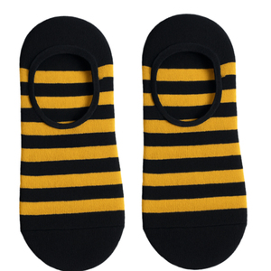 Hot Selling 2026 Bulk Quick Dry Casual Summer No Show <b>Socks</b> <b>Black</b> Yellow Invisible Liner for Men <b>Women</b> - Product Image 1