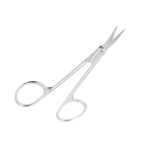 Tijeras Profesionales para Cejas de Acero Inoxidable con Punta Recta y Diseño Simple y Duradero - Product Image 5