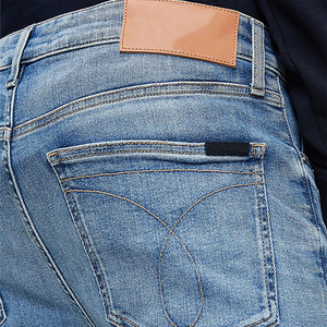 Pantalones Cargo de Mezclilla Oscura Sólida con Acabado Stonewashed para Hombre, de Alta Calidad, Ecológicos, de Secado Rápido, Estilo Hip Hop, Venta al por Mayor Personalizada de Fábrica - Product Image 6