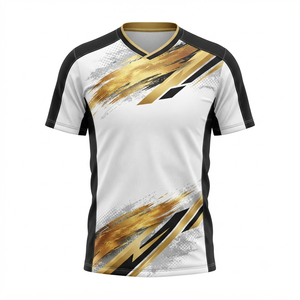 T-shirt de sport personnalisé par sublimation, maillot de performance respirant à séchage rapide, vêtements de sport pour la course à pied, le fitness et le cyclisme - Product Image 1