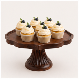 Modern Style Eco-Friendly Handmade Natural Wood <b>Cake</b> Stand Tray For Event Party Tabletop <b>Decoration</b> Latest Design Kitchen <b>Supply</b> - Product Image 3