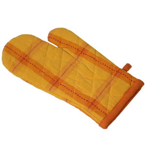 Mitaines de qualité supérieure au design à carreaux professionnel, personnalisables en couleur et en design, 100 % coton, les mieux notées en Inde - Product Image 2