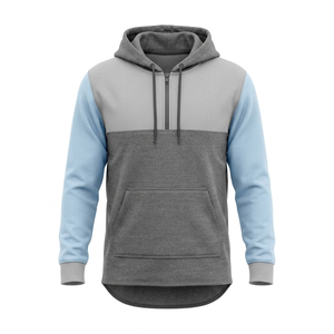 Oem <b>Shearing</b> Hoodie Custom Colors Unisex High Quality Knitted Half Zipper-Up Hoodie Designer <b>Sheep</b> Farm Clothing Wholesale Price - Product Image 2