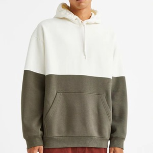 Sweat à capuche uni pour homme, livraison rapide, coupe oversize, en molleton, style décontracté, avec poches, pour l'automne - Product Image 1