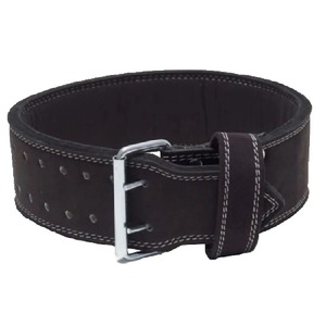 Cinturones de Levantamiento de Pesas de Doble Gancho, Transpirables, de Cuero Vacuno Resistente, con Logotipo Personalizado, para Powerlifting, Nuevo Diseño, Venta al Por Mayor - Product Image 1