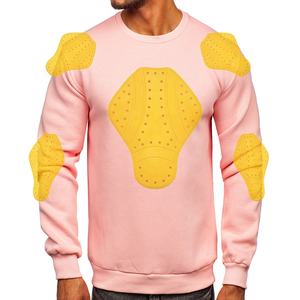 Sweatshirts Sweat à capuche moto fabriqués sur mesure Poches à capuche unisexe Protection homologuée CE - Product Image 1