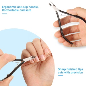 Manicure Cuticle Clippers Remove Dead Skin <b>Nail</b> Nippers Scissors Stainless Steel <b>Nail</b> <b>Tool</b> Wide Jaw Opening Professional Durable - Product Image 3