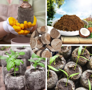 Bloc de tourbe de coco Eco2go - Écologique et biodégradable, prêt à l'emploi pour les semis et les plantes, haute qualité, prix avantageux - Product Image 6