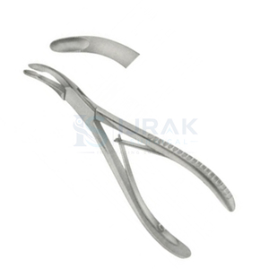 Pince à bec courbé orthodontique professionnelle, pince à plier les fils dentaires, instrument orthodontique en acier inoxydable - Product Image 1
