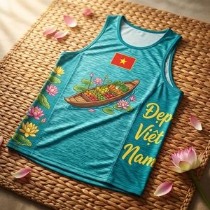 Custom Runner Tank Top OEM ODM Wholesale Quick Dry <b>Running</b> <b>Singlet</b> Manufacturer - Product Image 4