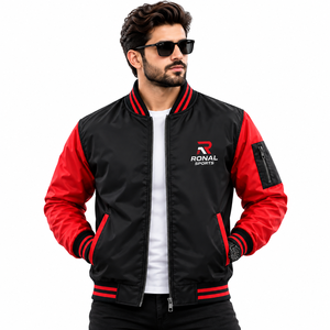 Latest Style <b>Lightweight</b> Bomber <b>Jackets</b> For <b>Men</b> Clothes New Fashion With Pocket Decoration Outdoor Winter <b>Men's</b> <b>Jackets</b> - Product Image 3