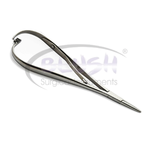 Mathieu Elastic Holder Forceps Dental Orthodontic <b>Pliers</b> Straight Curved Needle Holder Ortho <b>Pliers</b> Steel By Blush Surgical - Product Image 6