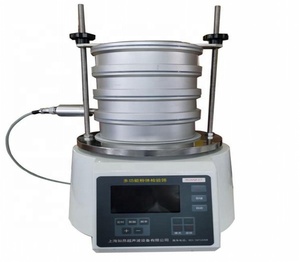 Machine à tamis à ultrasons pour <span class=keywords><strong>test</strong></span> de laboratoire Machine à tamis automatique monocouche pour la farine de blé et le millet Machine à tamis à sable - Product Image 1