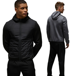 Men's Quilted Puffer <b>Jacket</b> Men Outdoor Clothing <b>Warm</b> Padded Winter Coat Fashion Streetwear Custom Printing Private Label - Product Image 2