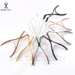 Professional Hair Extension Tape Press <b>Pliers</b> Set, <b>Multi</b> Color Options, White Silicone Cushion Jaws, Tape Bonding <b>Tools</b> - Product Image 2