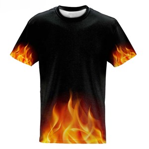 Nuevas camisetas de poliéster sublimadas con diseño 3D personalizado de manga corta para hombre 2021 a precio mayorista con precios razonables - Product Image 5