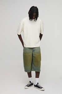 premium oversized boxy fit <b>tshirt</b> men drop shoulder loose fit heavy cotton streetwear <b>tshirt</b> manufacturer supplier - Product Image 5