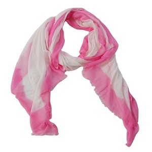 Bufandas de diseñador de lujo para mujer 100% algodón modal borde Rosa colores versátiles cosas suaves tela impresa Digital precio al por mayor - Product Image 2