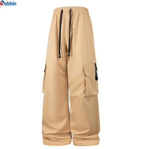 Top Trending Men's <b>Winter</b> Sport Pants Customized Mid New Style Lightweight Men's Casual Cargo Pants Elastic Waist Loose Wide Leg - Product Image 3