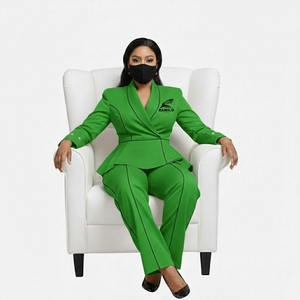 Trajes Elegantes Estilo Vintage Personalizados OEM 2026 para Mujeres de Tallas Grandes, para Eventos Formales, Negocios e Iglesia, con Posición para Logotipo Frontal - Product Image 5