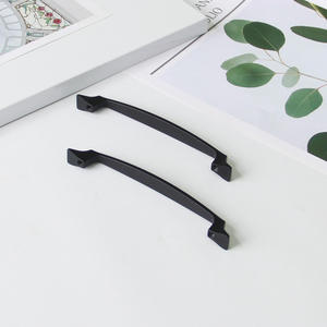 Precio de Fábrica: Tirador Moderno Minimalista de Aleación de Zinc Negro Mate para Cajones Largos de Cocina, Baño, Armarios y Mesitas de Noche - Product Image 3