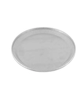 Assiette à dîner en aluminium, plateaux de service alimentaire personnalisés, assiettes et plats en aluminium argenté, forme ronde, plusieurs tailles - Product Image 1