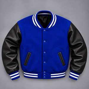 Varsity <b>Jacket</b> Supplier With Custom Sizing OEM Production <b>S</b> <b>M</b> L XL Streetwear USA - Product Image 6