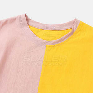 Camiseta de Hombre de Algodón 100% Tejido, Suave y Cómoda, con Cuello de Estilo Básico, Manga Corta, Ecológica y Transpirable para Uso Diario - Product Image 3