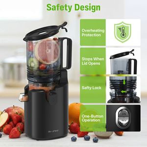 Estrattore di succo a freddo con bocca larga da 6 pollici (Magazzino FBA) - Product Image 5