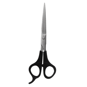 Ciseaux de barbier professionnels pour la coupe des cheveux, 6.5″, avec poignée noire, ciseaux de salon en acier inoxydable, bord de rasoir, poignée ergonomique, étui pro1 - Product Image 2