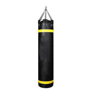 Sac de frappe vide non rempli pour la boxe, sac d'entraînement robuste pour le MMA, les arts martiaux, le kickboxing, utilisation à domicile ou en salle de sport - Product Image 1