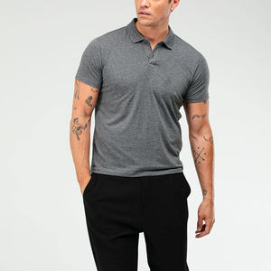 Chemise homme 100% coton, unie, pour affaires, à manches courtes, séchage rapide, broderie, en promotion - Product Image 2