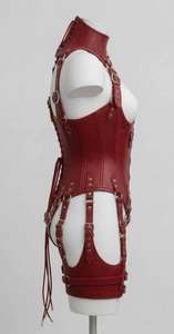 Conjunto de Arnés de Cuero Estilo Bondage Sexy, Lencería Fetichista de Tela No Tejida - Product Image 3