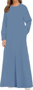 Premium Women <b>Prayer</b> <b>Abaya</b> Light weight Modest Islamic <b>Abaya</b> Dress for <b>Prayer</b> and Umrah and Hajj Soft Breathable Nida Fabric - Product Image 5