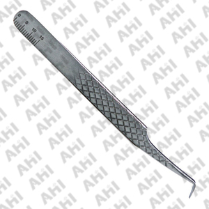 Pinzas Profesionales para Pestañas, Precisión en la Colocación de Pestañas, Puntas Finas Dentadas, Marca Privada, Acero Inoxidable - Product Image 1