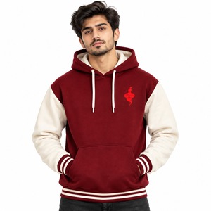 Winter Hooded <b>Top</b> <b>Long</b> <b>Sleeve</b> Casual Streetwear Outdoor Daily Fashion Wear <b>Men</b> Hoodie Soft Fleece Pullover Sweatshirt Warm - Product Image 1